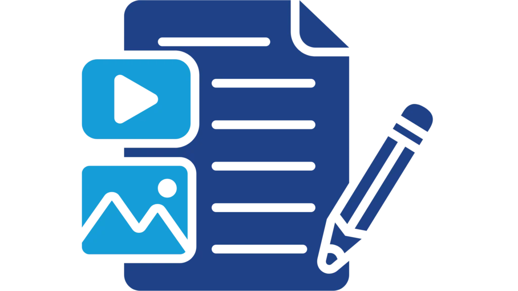 content marketing icon