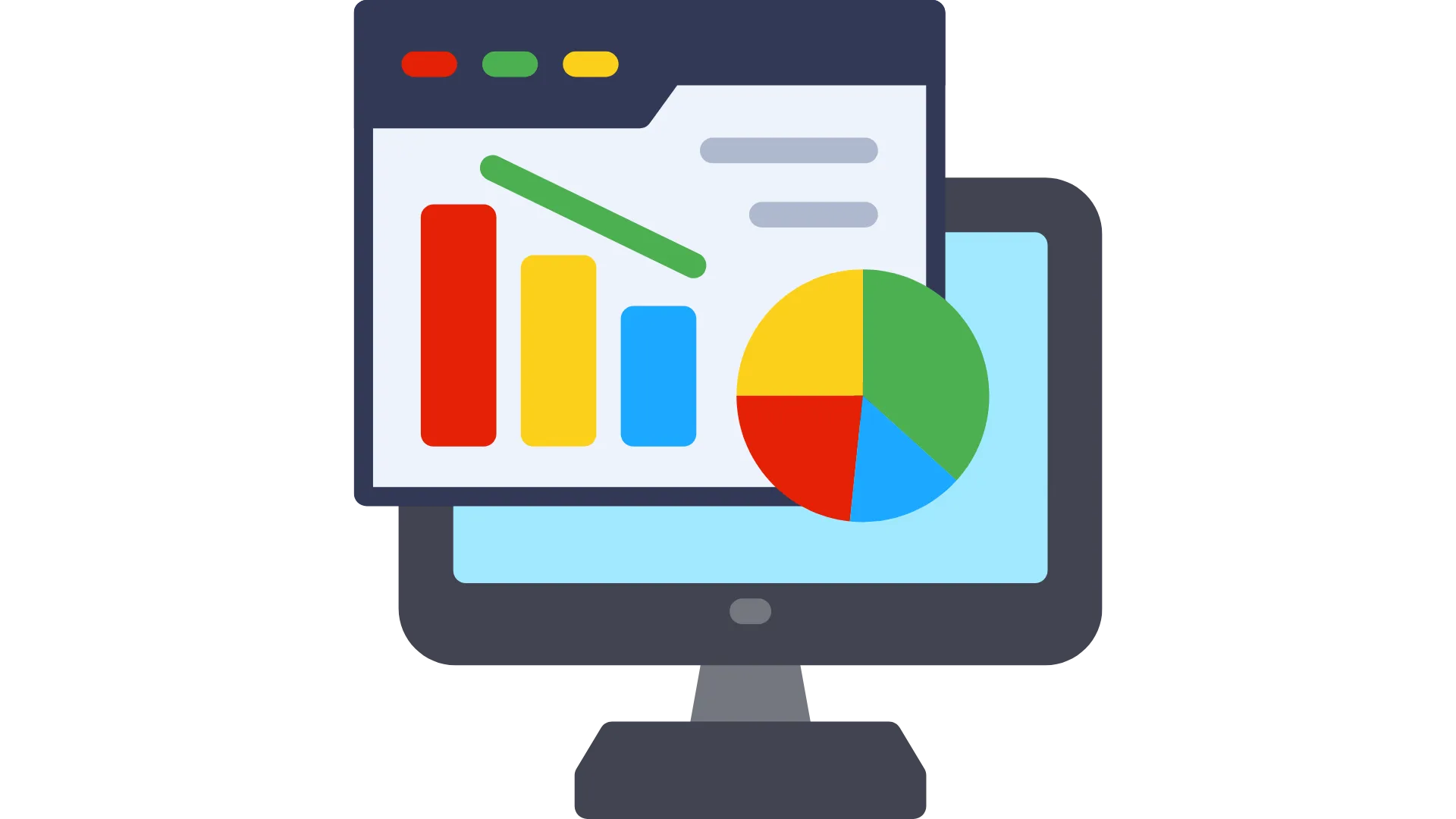 Local SEO London - Dominate Near Me And Local Search 6 laptop with graphs