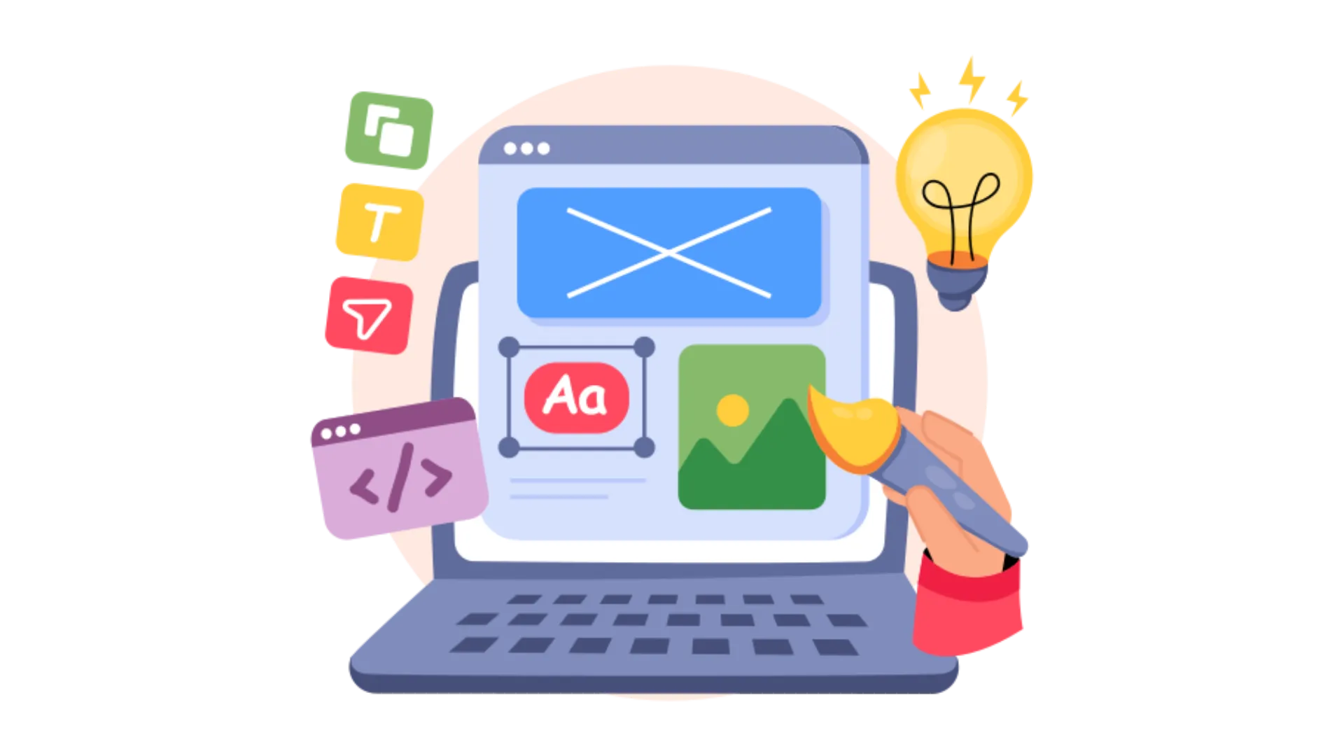 website design cotent