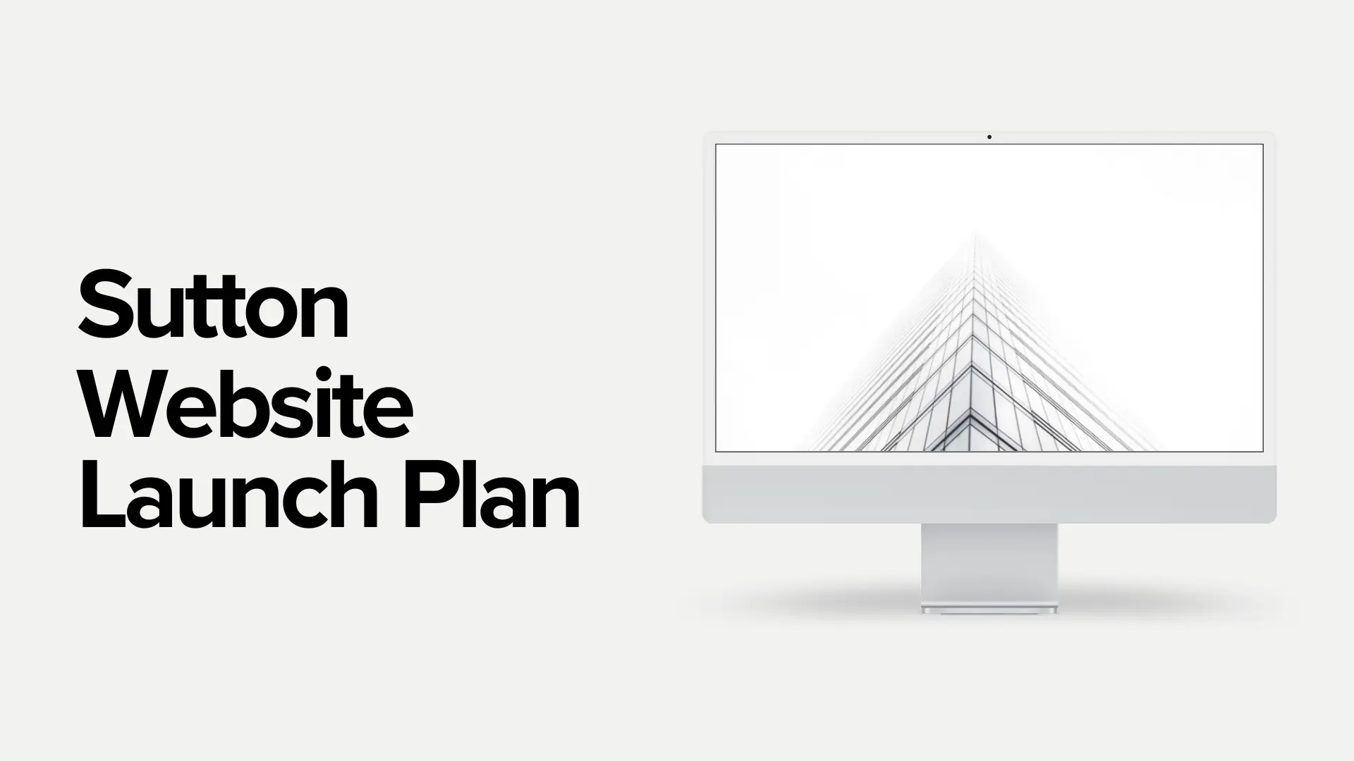 web design sutton launch plan 