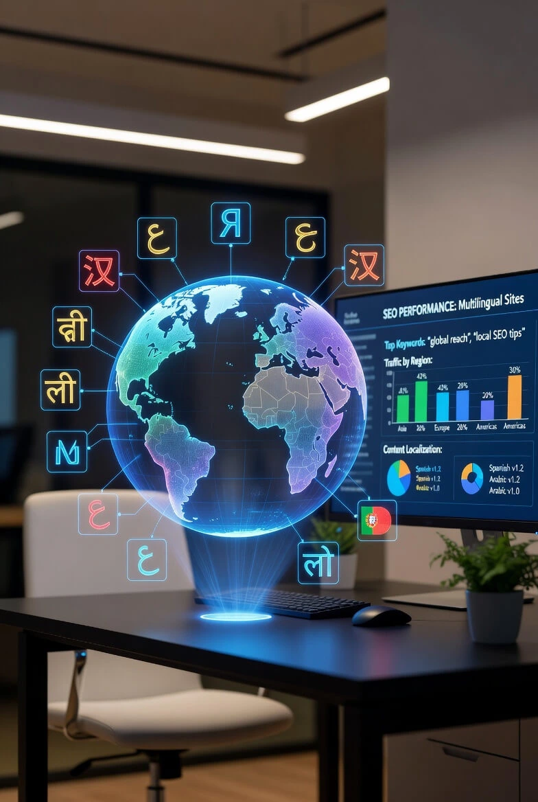 globe and different languages